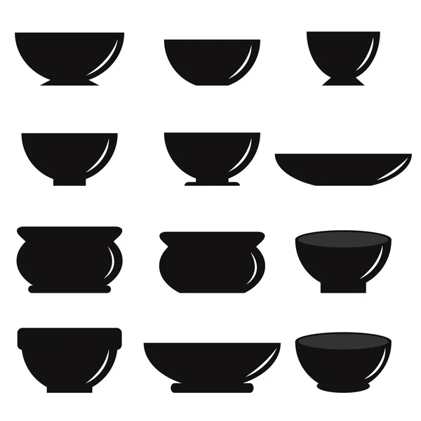 Вектор иконки чаши — стоковый вектор