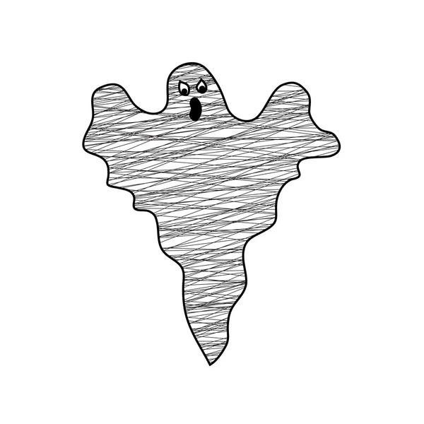 Vektör hayalet Cadılar Bayramı — Stok Vektör