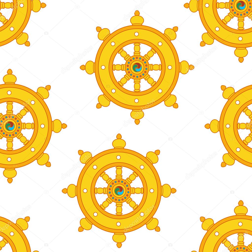 Pattern Wheel of Dharma