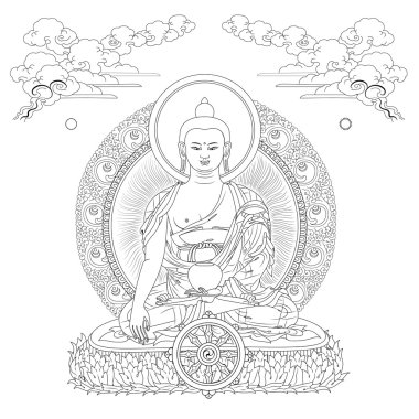 Buda meditasyon poz