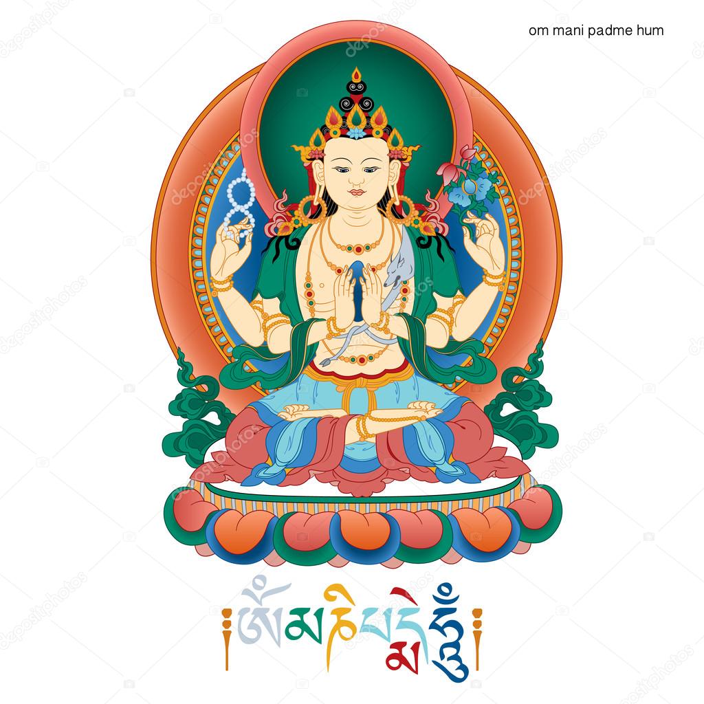 Bodhisattva Avalokiteshvara. Buddha.