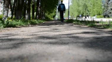 arka plan bulanık yolda gelen eski asfalt