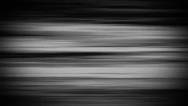 Televisione rumore bianco schermo Crash — Video Stock