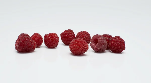 Red raspberries — Stock Photo, Image