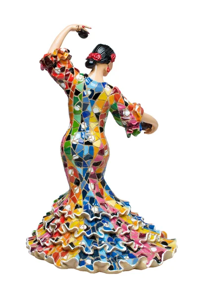 dans eden kadın heykeli