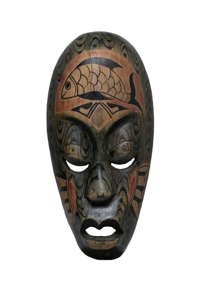 Máscara africana lembrança — Fotografia de Stock