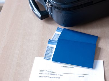 Covid-19 testiyle tatile çıkıyorum.