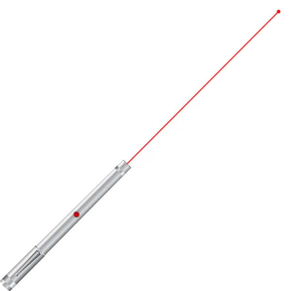 Lazer işaretçi vektör çizim.