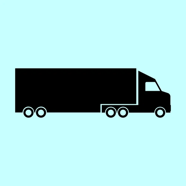 LKW-Vektor-Symbol — Stockvektor