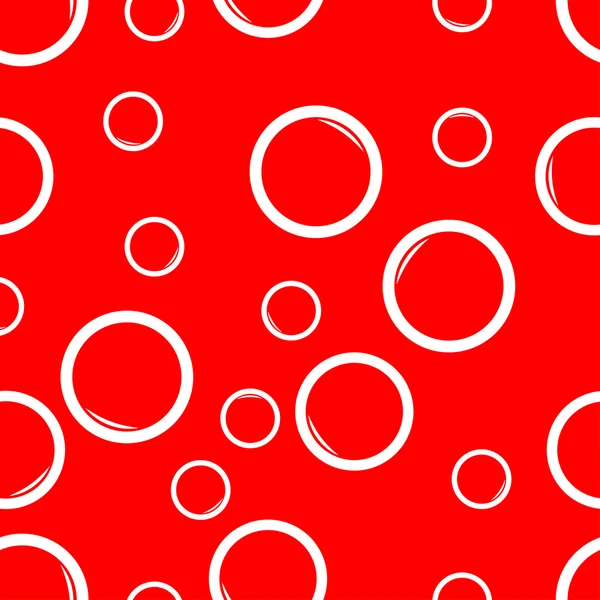 Kırmızı kabarcıklar Dikişsiz desen arka plan.