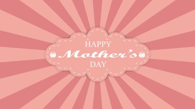 Anneler günü vektör arka plan