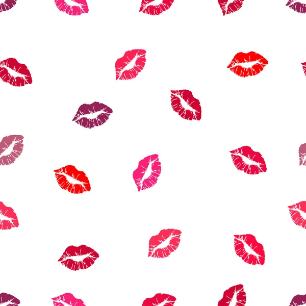 Labios coloridos sin costura patrón de fondo . — Vector de stock