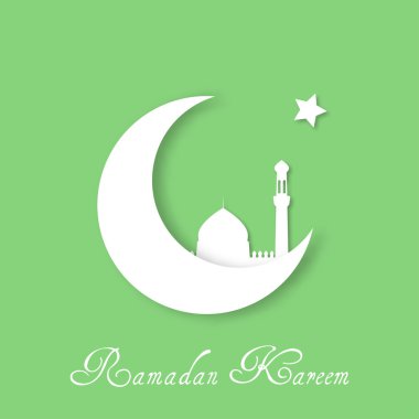 Ramazan Kareem Vektör Arkaplanı.