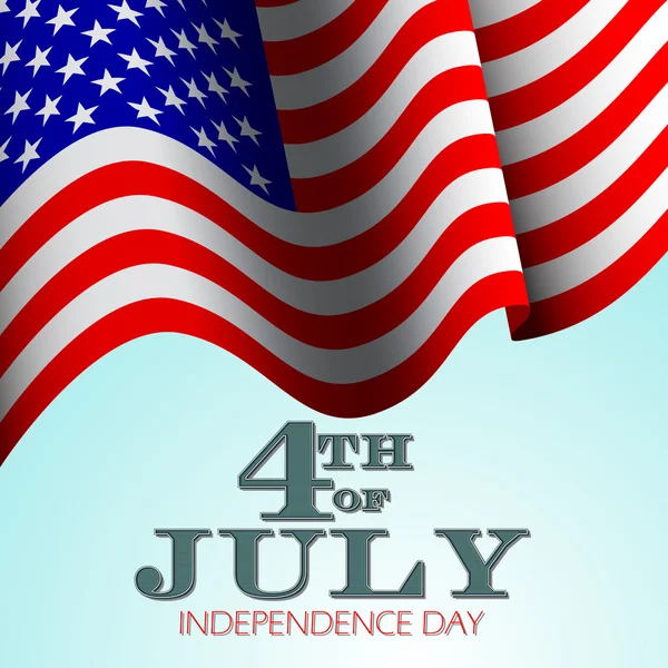 Fourth of July vector background.