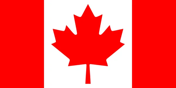 Bandeira canadense vetor fundo . —  Vetores de Stock