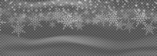 백조 배경에 눈이 내렸습니다. 크리스마스와 새해 장식. Vector. 벡터 그래픽