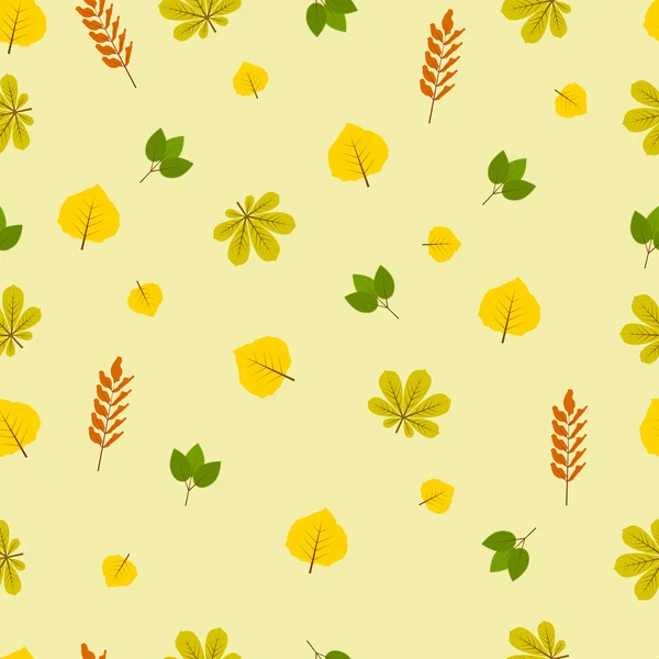 Herfst blad vallen — Stockvector