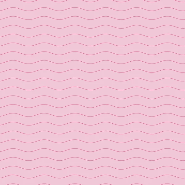 Abstract seamless vector pink wave pattern background — Stock Vector