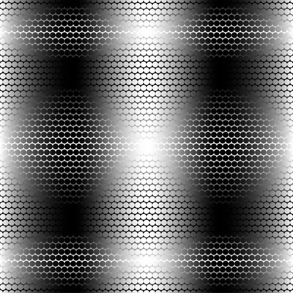 Metal rhombus seamless pattern — Stock Vector