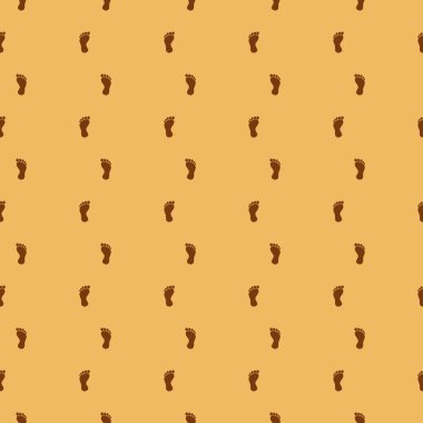 İnsan ayak izi desen