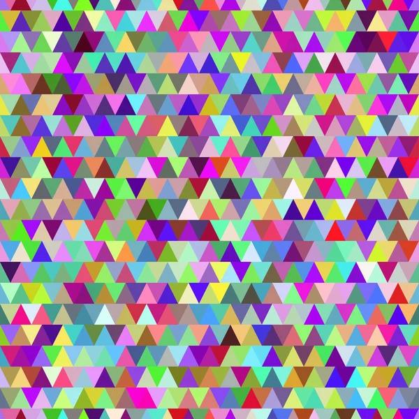 Rainbow triangles seamless pattern background