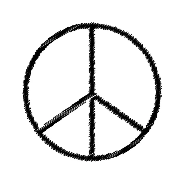 Символ пацифизма — стоковый вектор