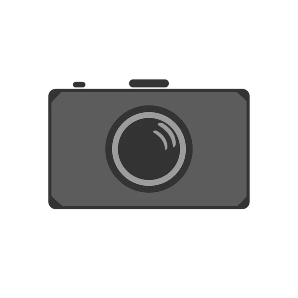 Camera cu pictogramă — Vector de stoc