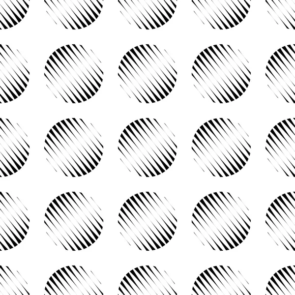 Couper cercle sans couture fond de motif — Image vectorielle