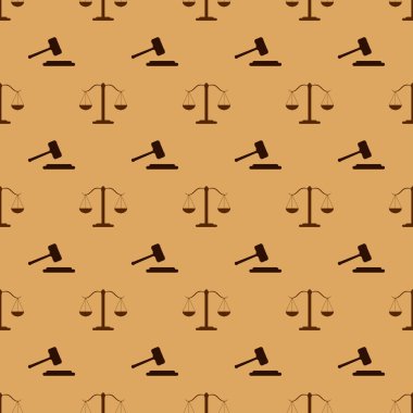 Mahkeme Dikişsiz desen arka plan