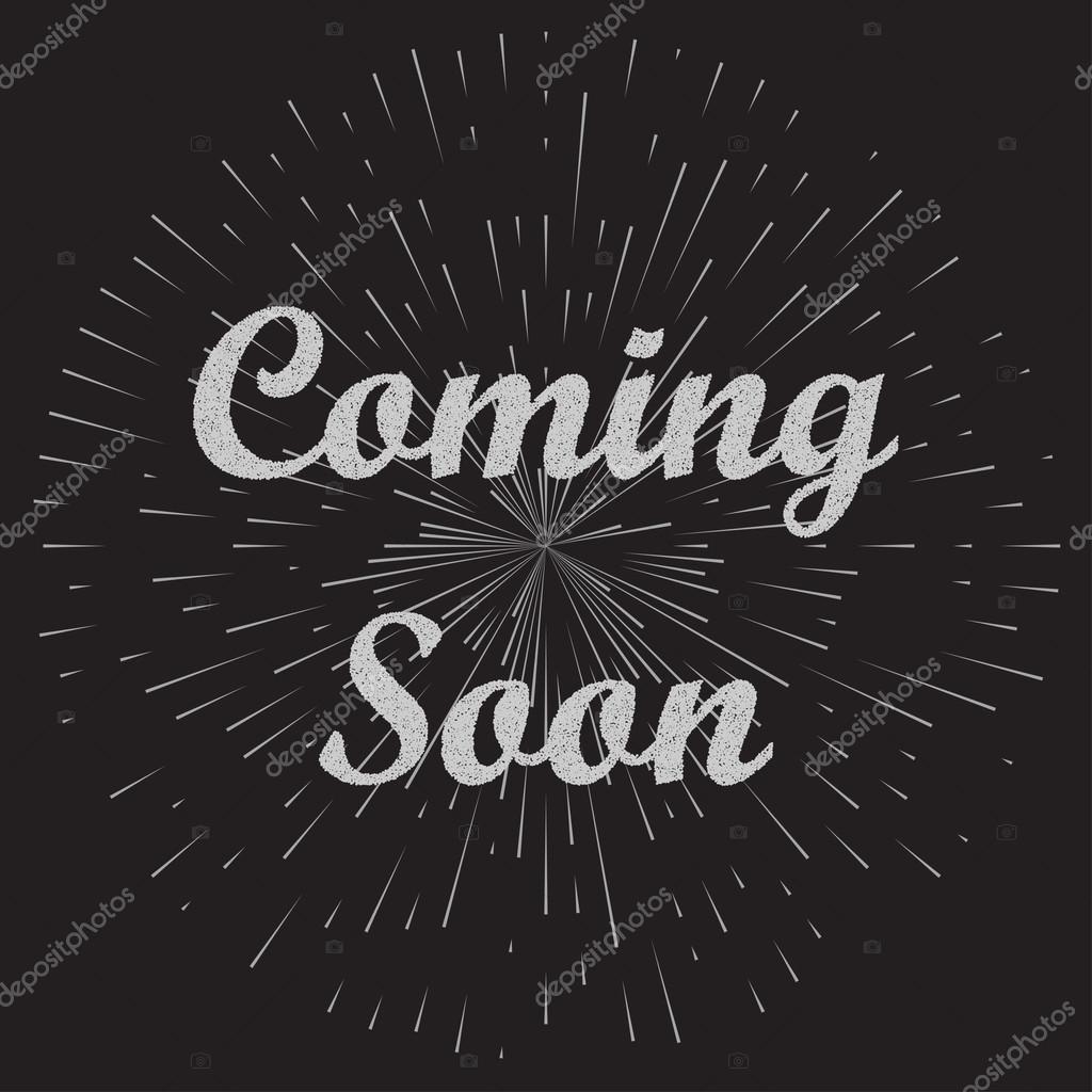 Coming soon message with rays Stock Vector Image by ©mas0380 #91113628
