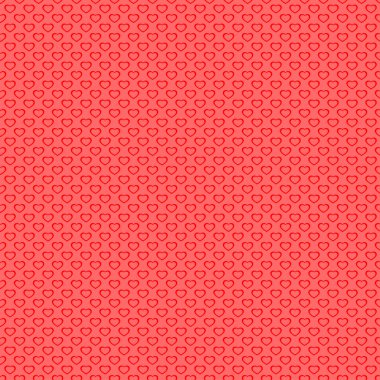 Kırmızı kalpler seamless modeli