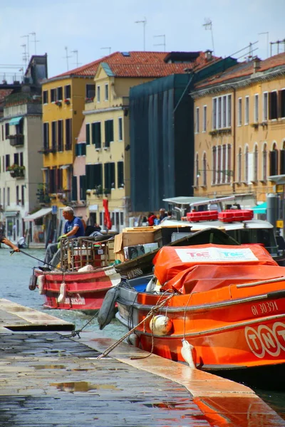 Canals Venice Very Pleasant See — Stock Photo, Image