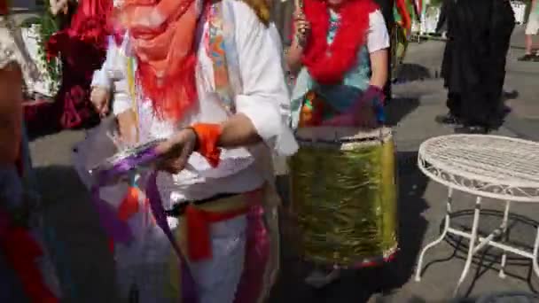 Carnevale di danza spagnola a Mosca — Video Stock