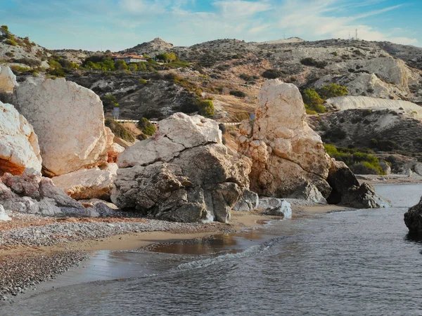 güzel doğa manzarası, Kıbrıs, Afrodit Sahili