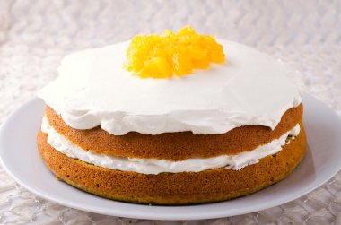 Reçel, Noel dekorasyonu ile kabak pasta