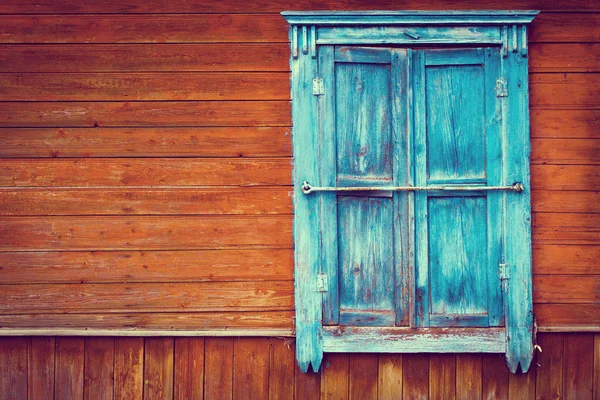 Vieja ventana de madera vintage —  Fotos de Stock