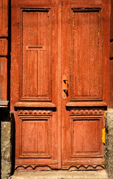 Le vecchie porte in legno vintage — Foto Stock