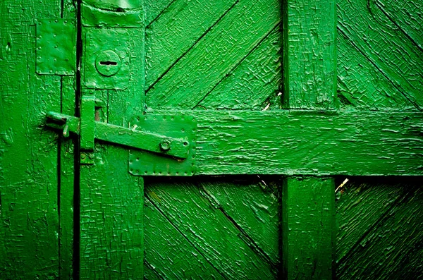 The old vintage wooden doors — Stock Photo, Image