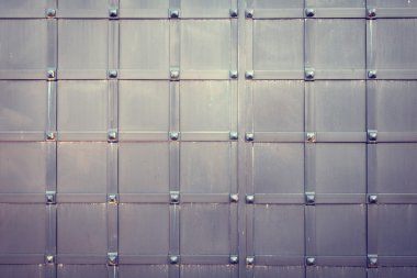 Metal kapı kapı doku witn damalı deseni