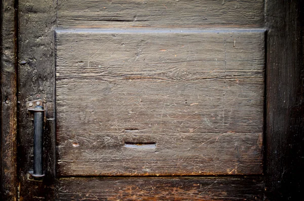 Старі старовинні дерев'яні двері — стокове фото