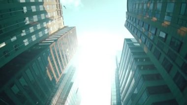 ofis binaları ile finans bölgesi