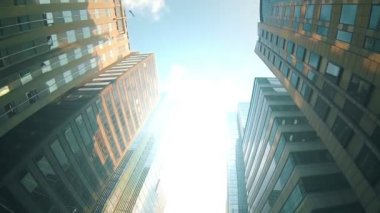 ofis binaları ile finans bölgesi