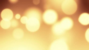 Altın küreler ile organik hareketli arka plan