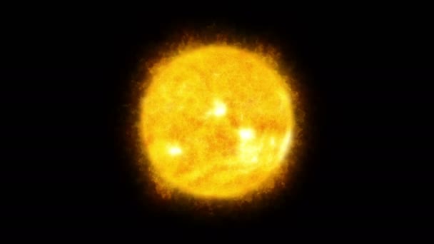 Animation de surface solaire 