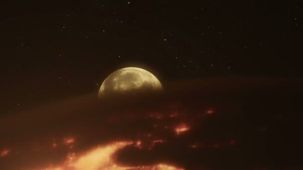 lune se lève animation 