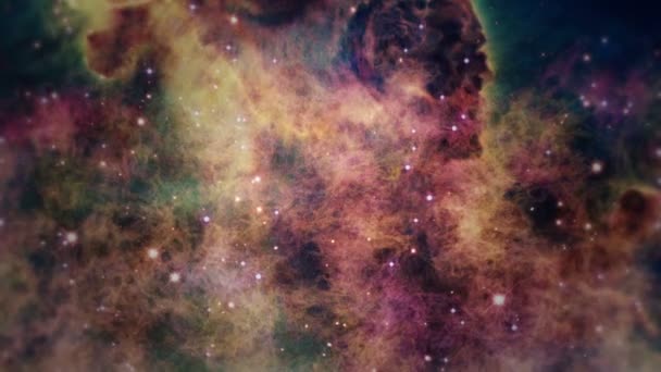 Messier 106 spirální galaxie (Ngc 4258) — Stock video