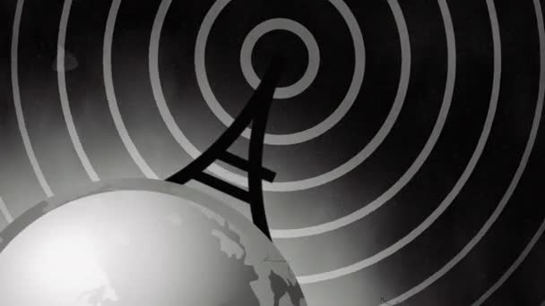 Ancienne émission de radio graphique 