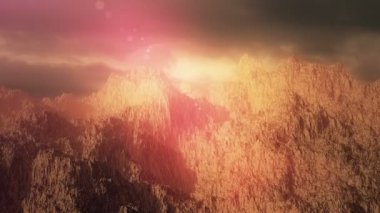 doğal Kayalık Dağları.