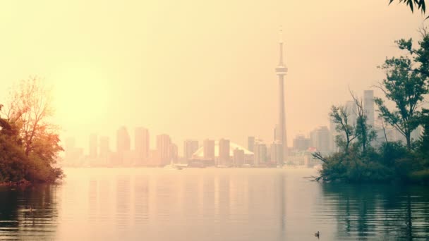 Escénica Toronto Skyline — Vídeos de Stock