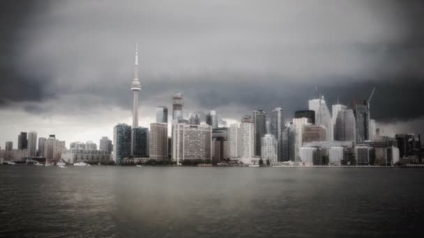 Toronto visto desde un ferry — Vídeos de Stock